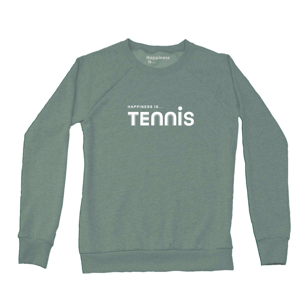 Women's Tennis Crew Sweatshirt, Sage