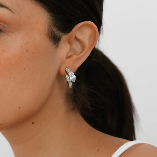 The Diana Hoop | Platinum
