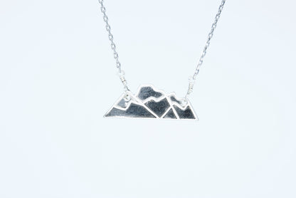 Three Sisters Fernie Mountain Necklace