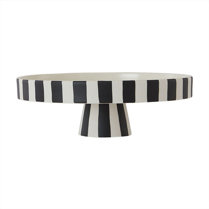 Toppu Tray - Large - White / Black