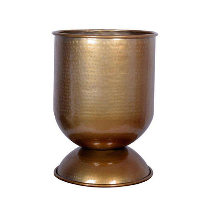 Vali - Brass Mid Century Planter