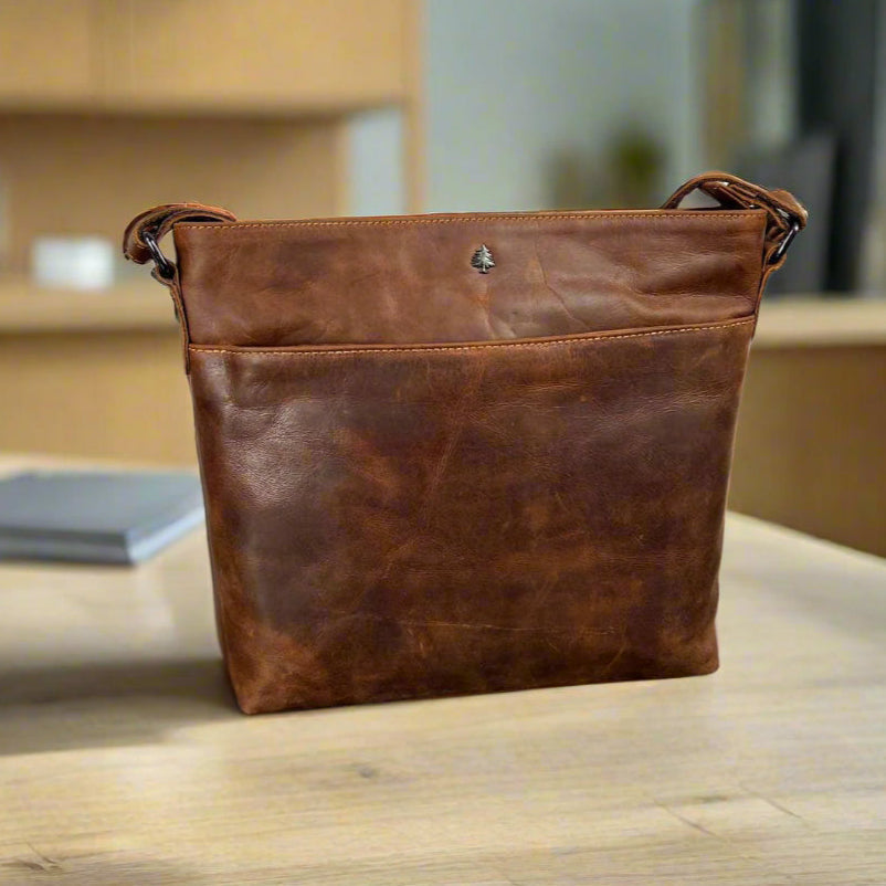 Greenwood Leather Crossbody Bag