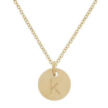 10K Yellow Gold Bud Necklace