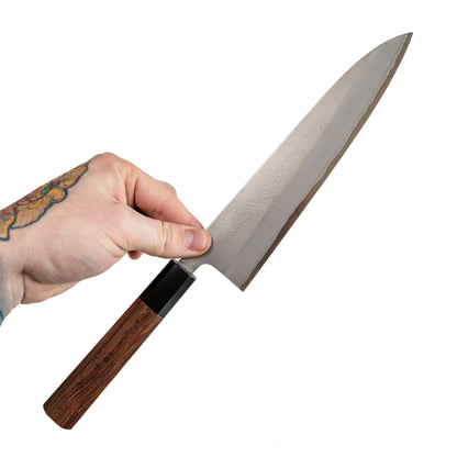 Hatsukokoro Yoshikane Nashiji SKD Gyuto 240 mm