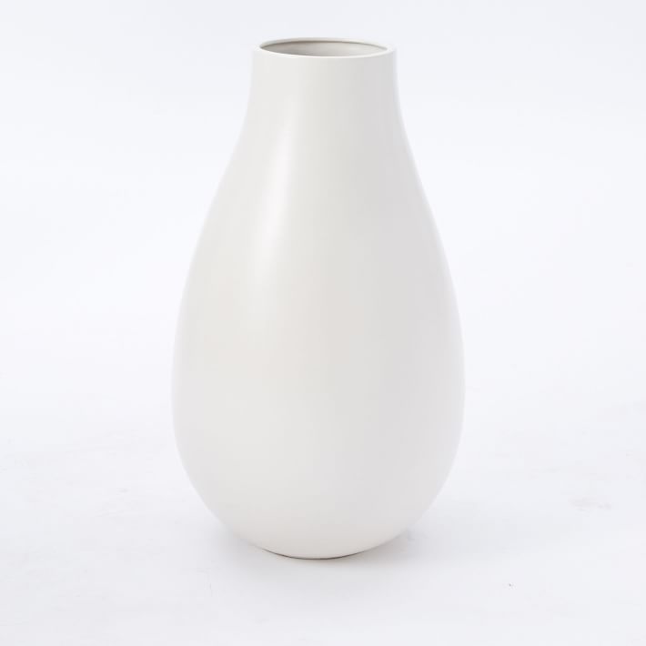 Oversized White Vase Collection