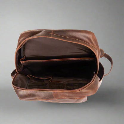 Greenwood Leather Vintage Laptop Backpack