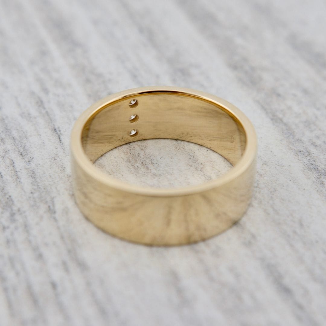 Bague Jonc Urbain - Diamants