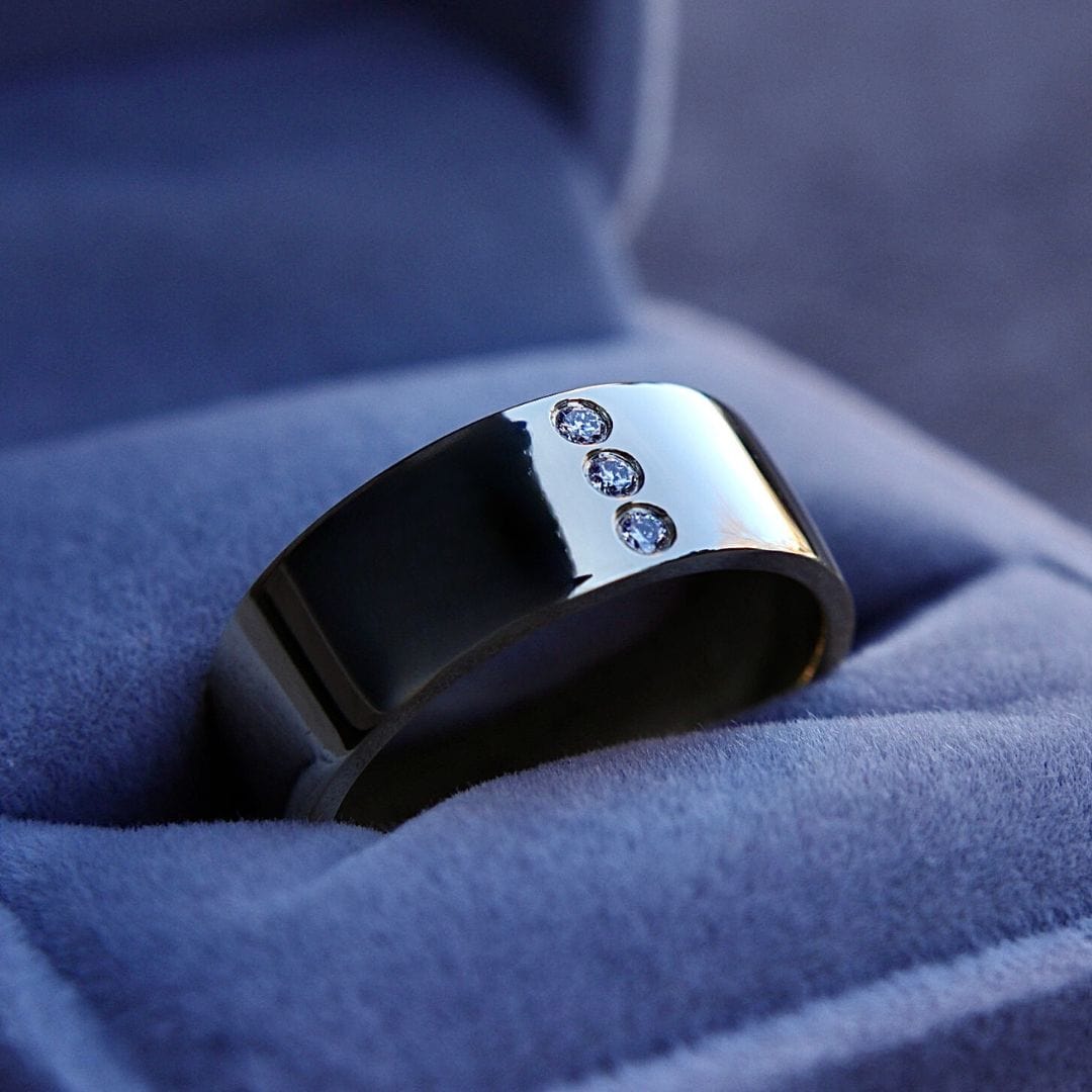 Bague Jonc Urbain - Diamants