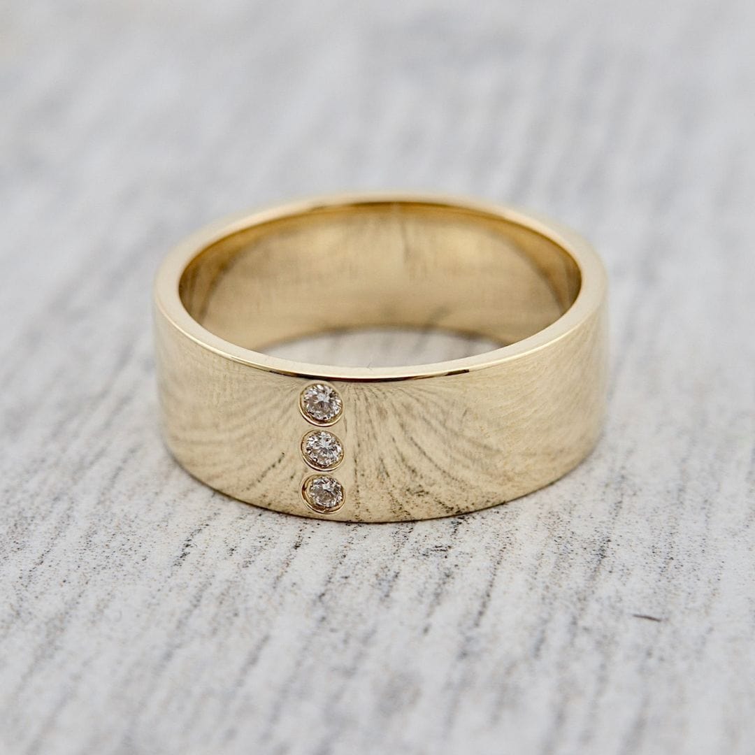 Bague Jonc Urbain - Diamants