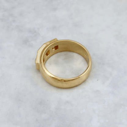 Bague Princesse en or 14K - 18K ou platine et diamants