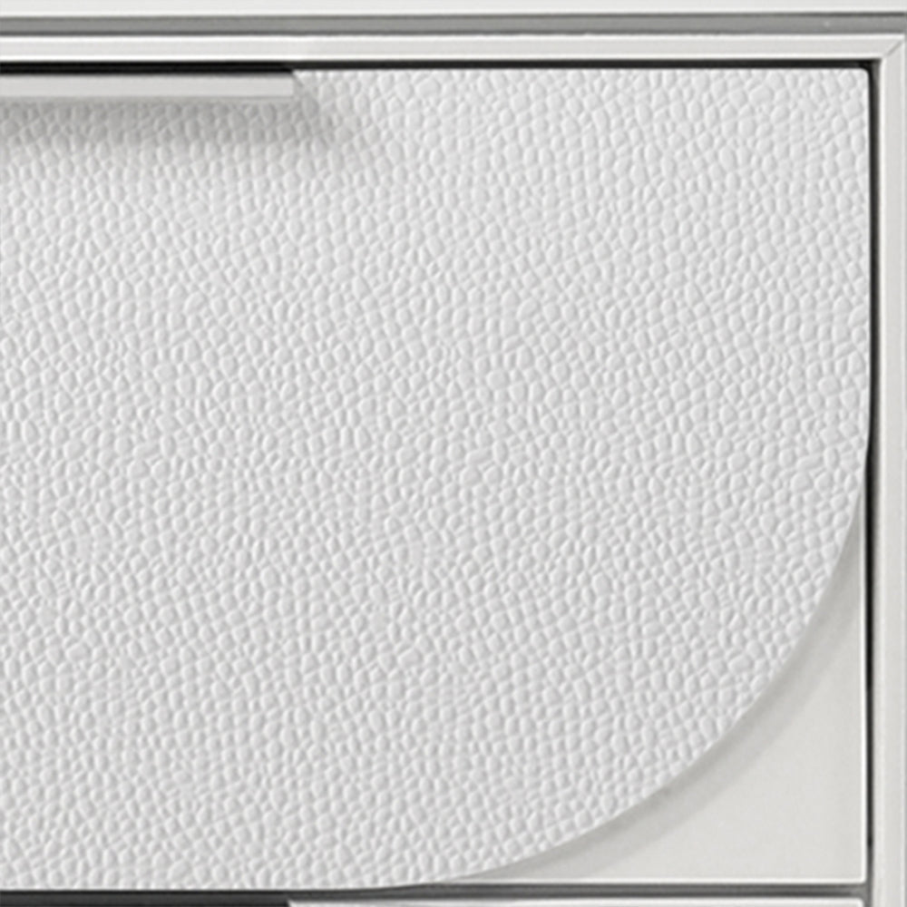 Cassandra LED Nightstand - Pearl White