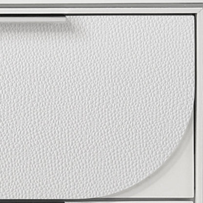 Cassandra LED Nightstand - Pearl White