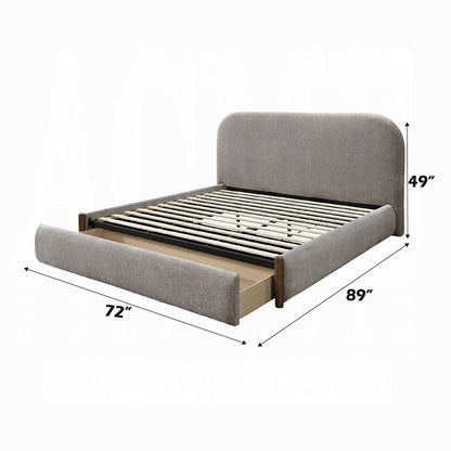 Orane Queen Storage Bed - Grey