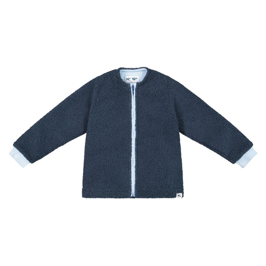 Signature Teddy Cardigan - Ocean