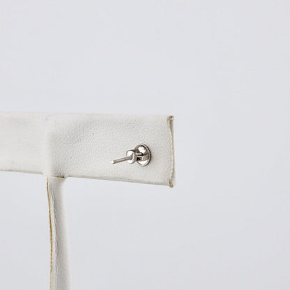 Boucles d'oreilles Moissanites noires en or 10K - 14K - 18K ou platine