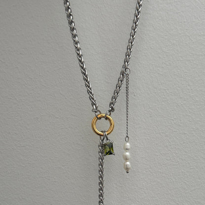 Chunky Lariat Necklace