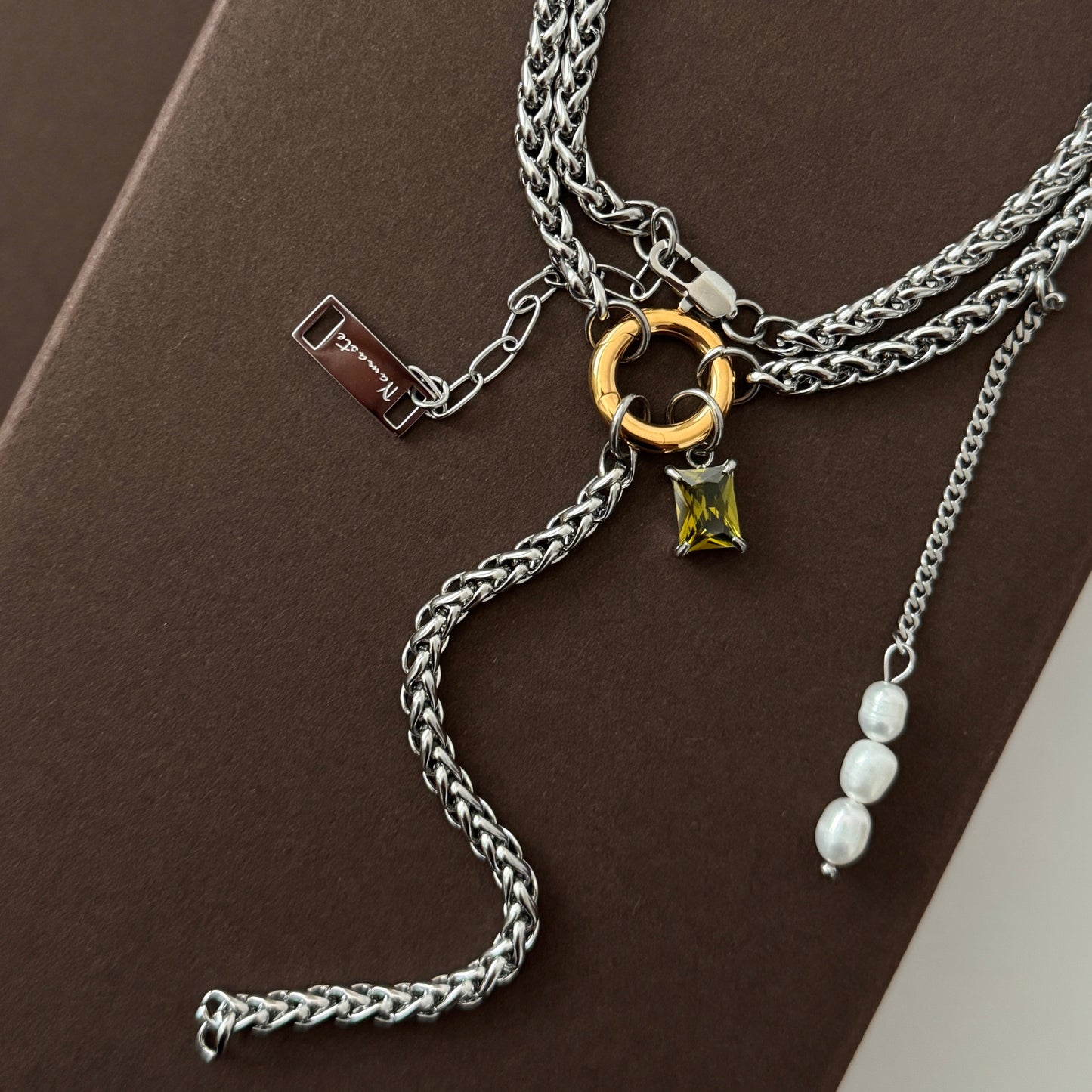 Chunky Lariat Necklace