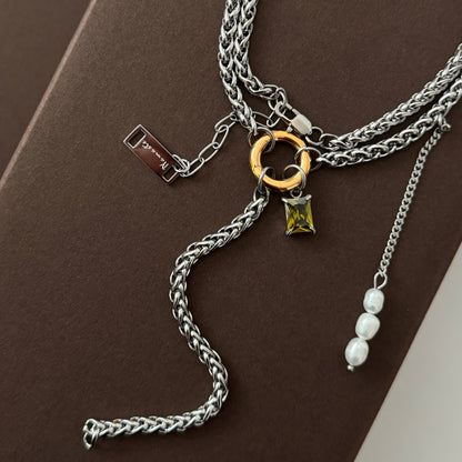 Chunky Lariat Necklace