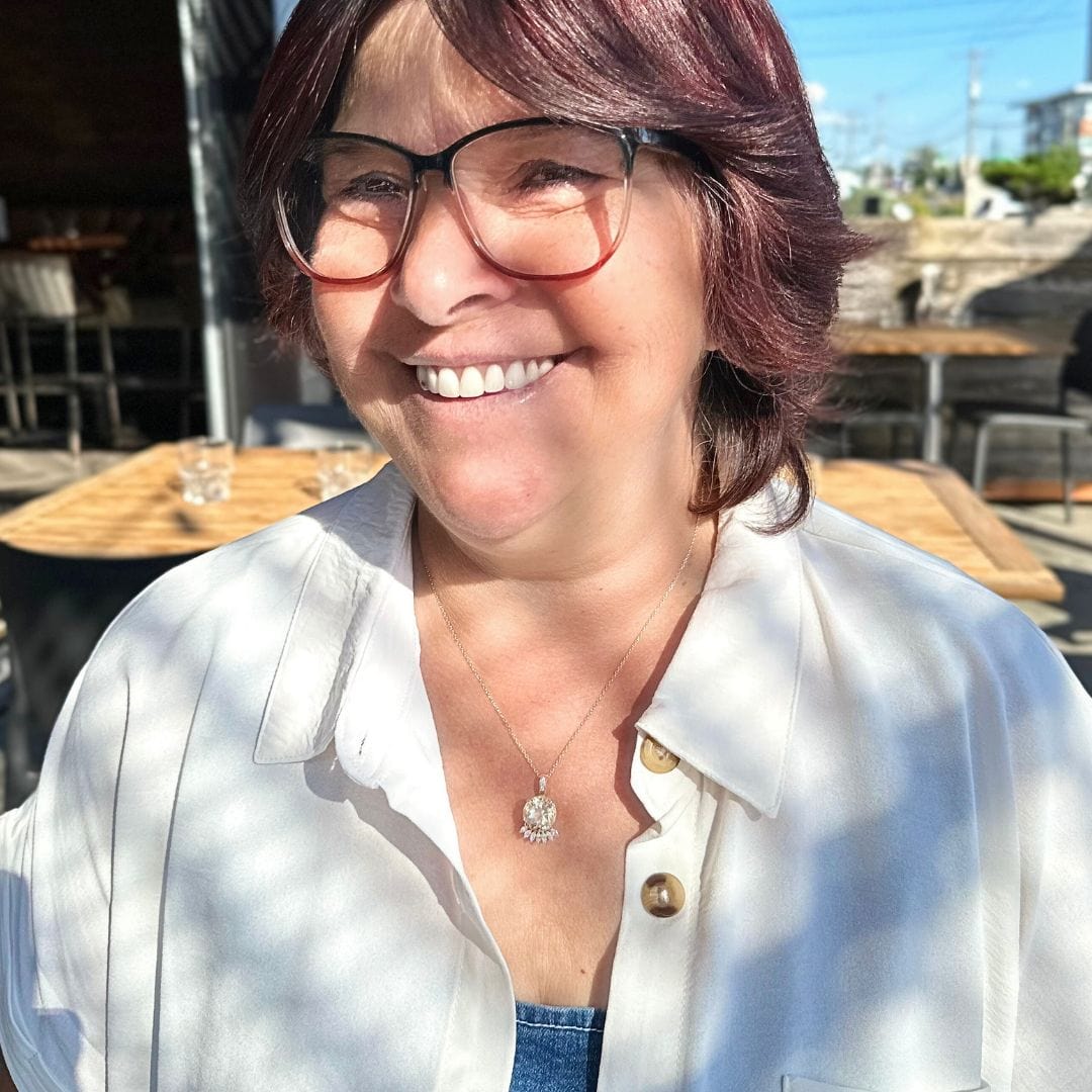 Collier Rayons en or 14K, diamants et citrine