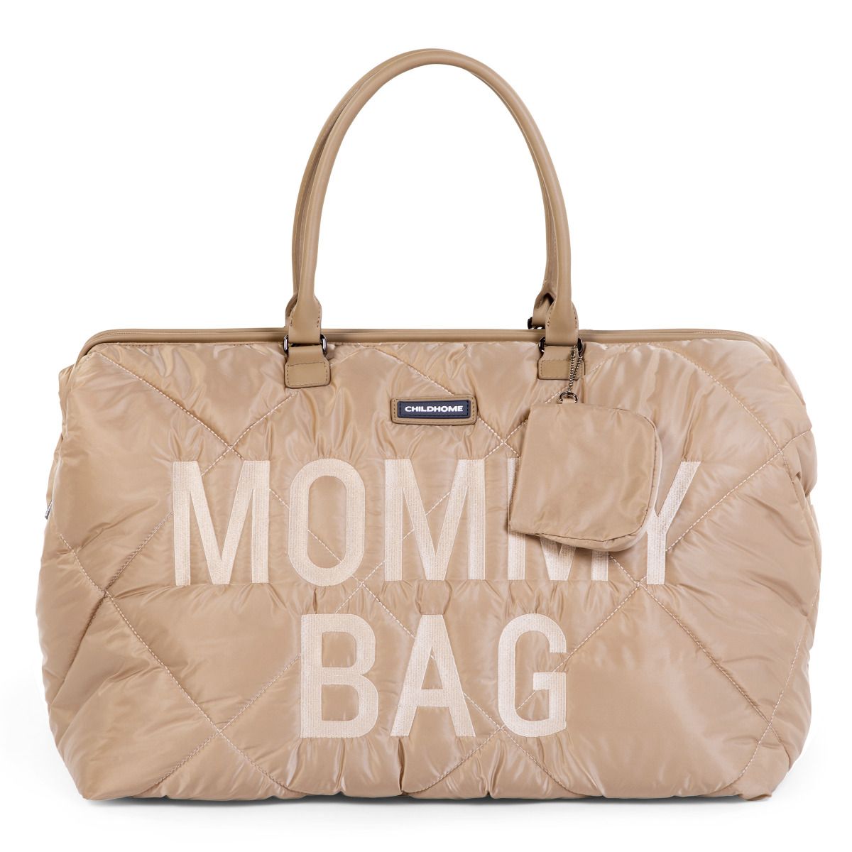 MOMMY BAG - PUFFERED - BEIGE