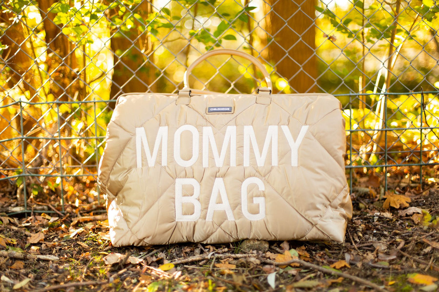 MOMMY BAG - PUFFERED - BEIGE