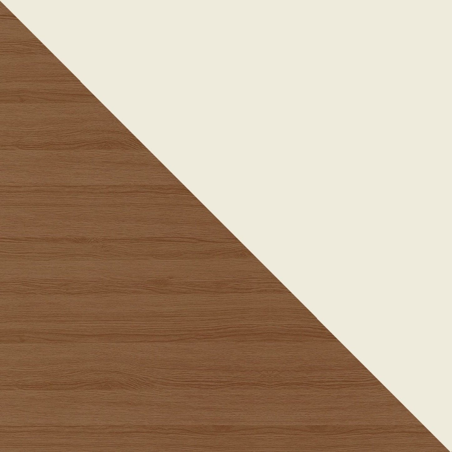 Eureka Modern 70.47" TV Stand with 4 Shelves - Off White Gloss/Maple Cream