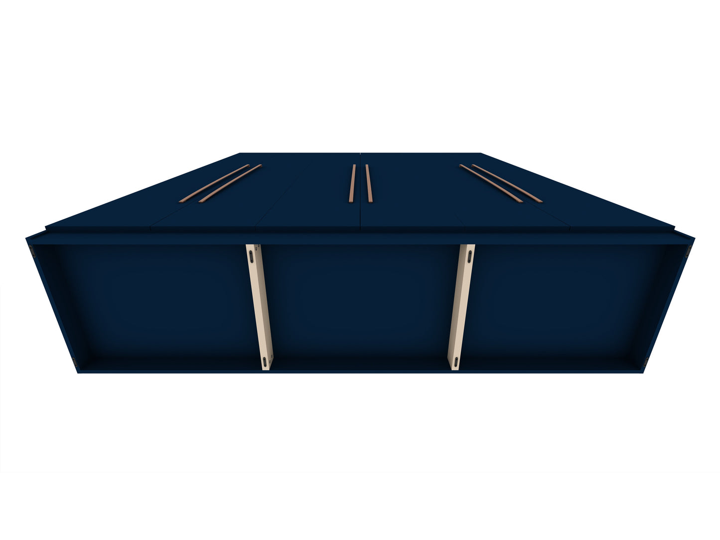 Torino Modern Freestanding Wardrobe - Midnight Blue