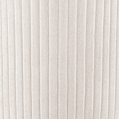 Pumpkin Swivel Chenille Accent Chair - Cream/Gold