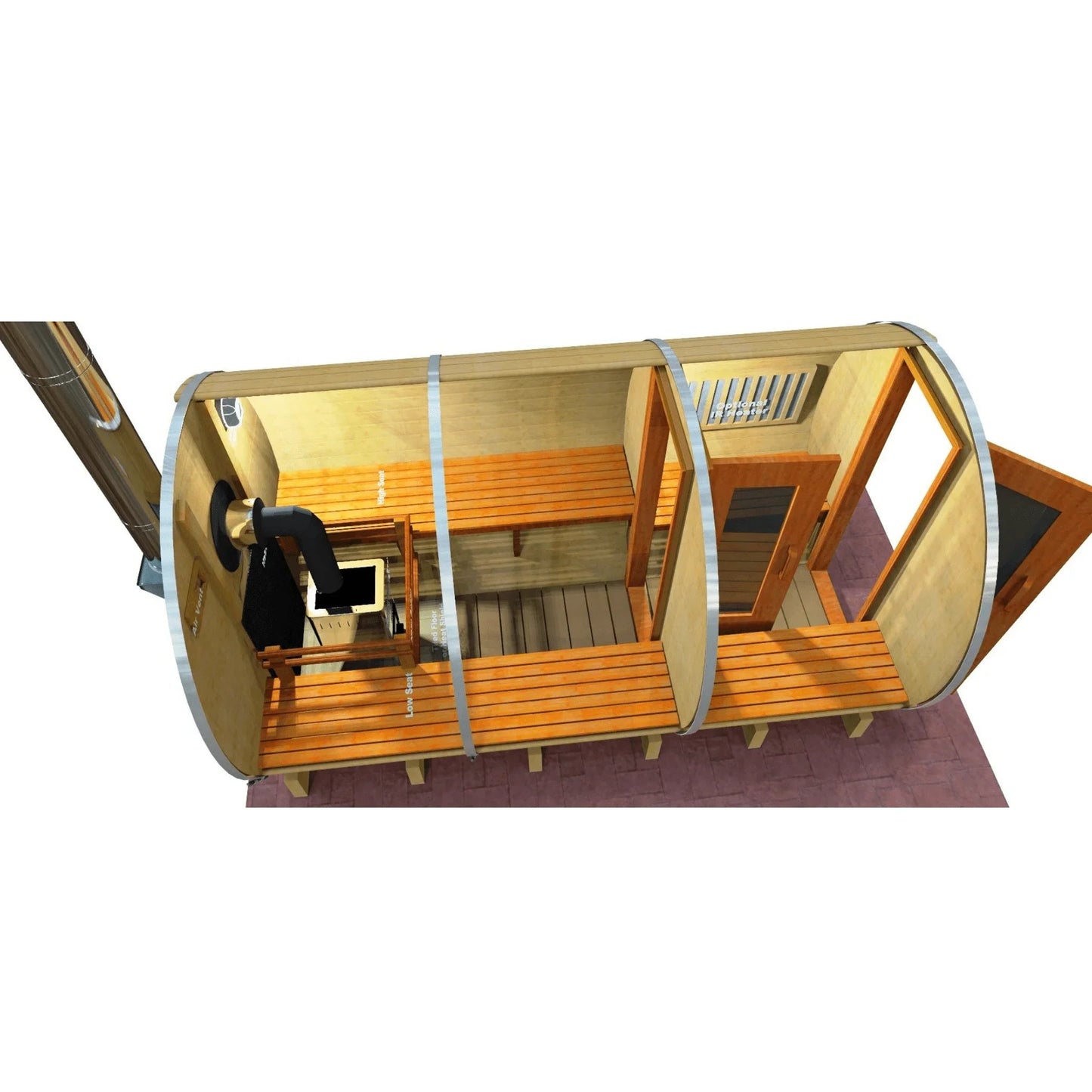 Fluid Barrel Saunas