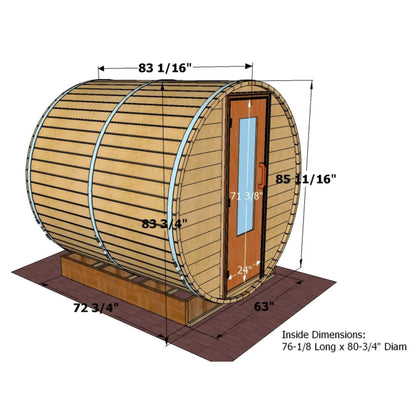 Fluid Barrel Saunas