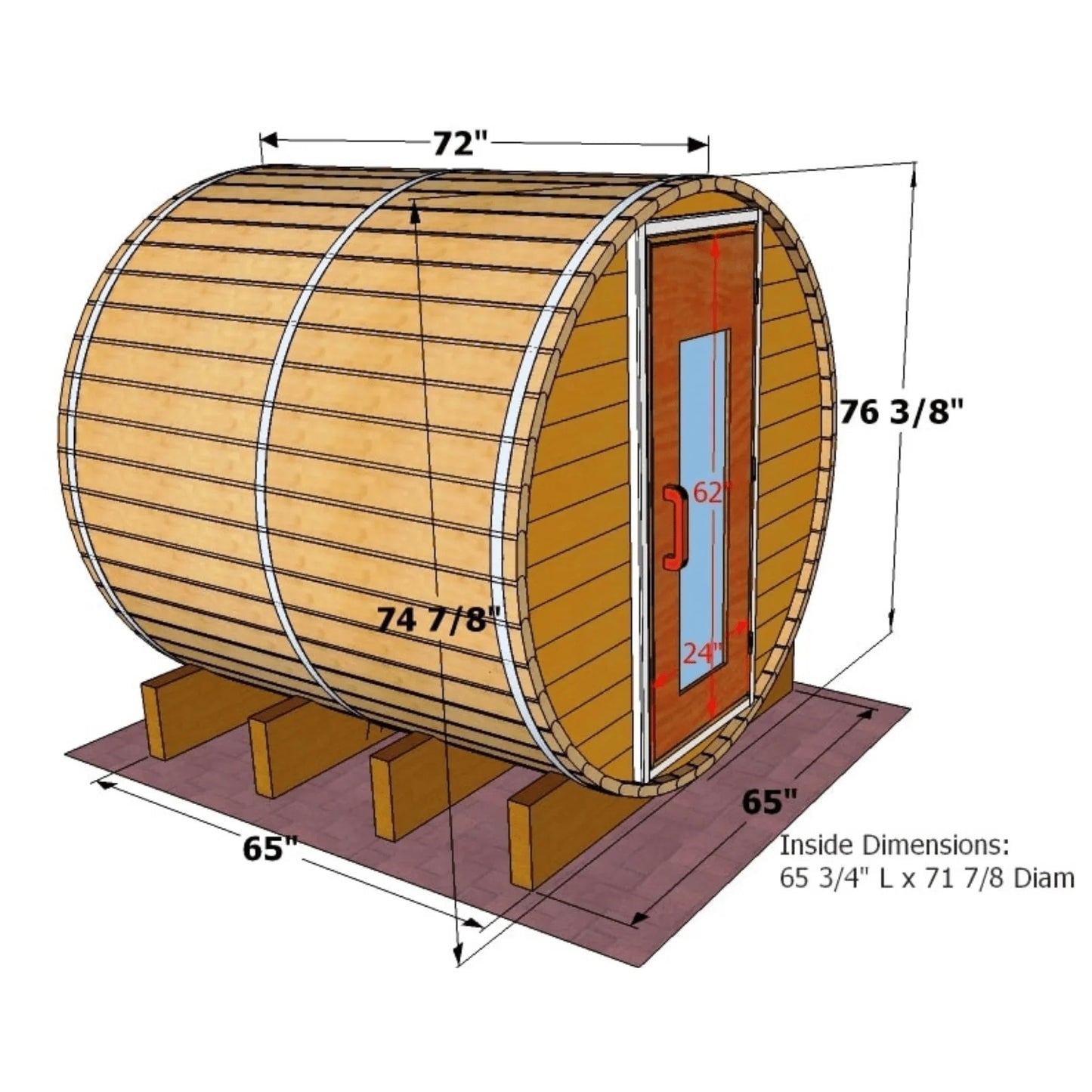 Fluid Barrel Saunas