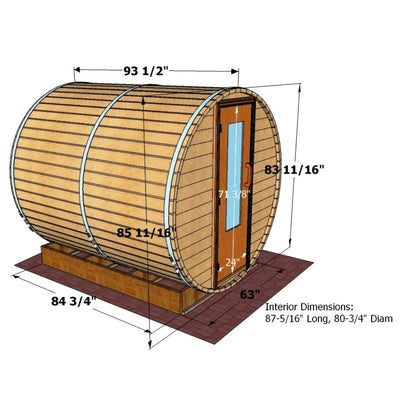 Fluid Barrel Saunas