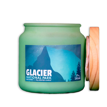 Glacier National Park 'RAIN WATER' Scented Candle