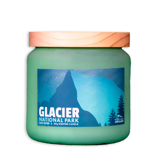 Glacier National Park 'RAIN WATER' Scented Candle