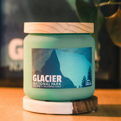 Glacier National Park 'RAIN WATER' Scented Candle