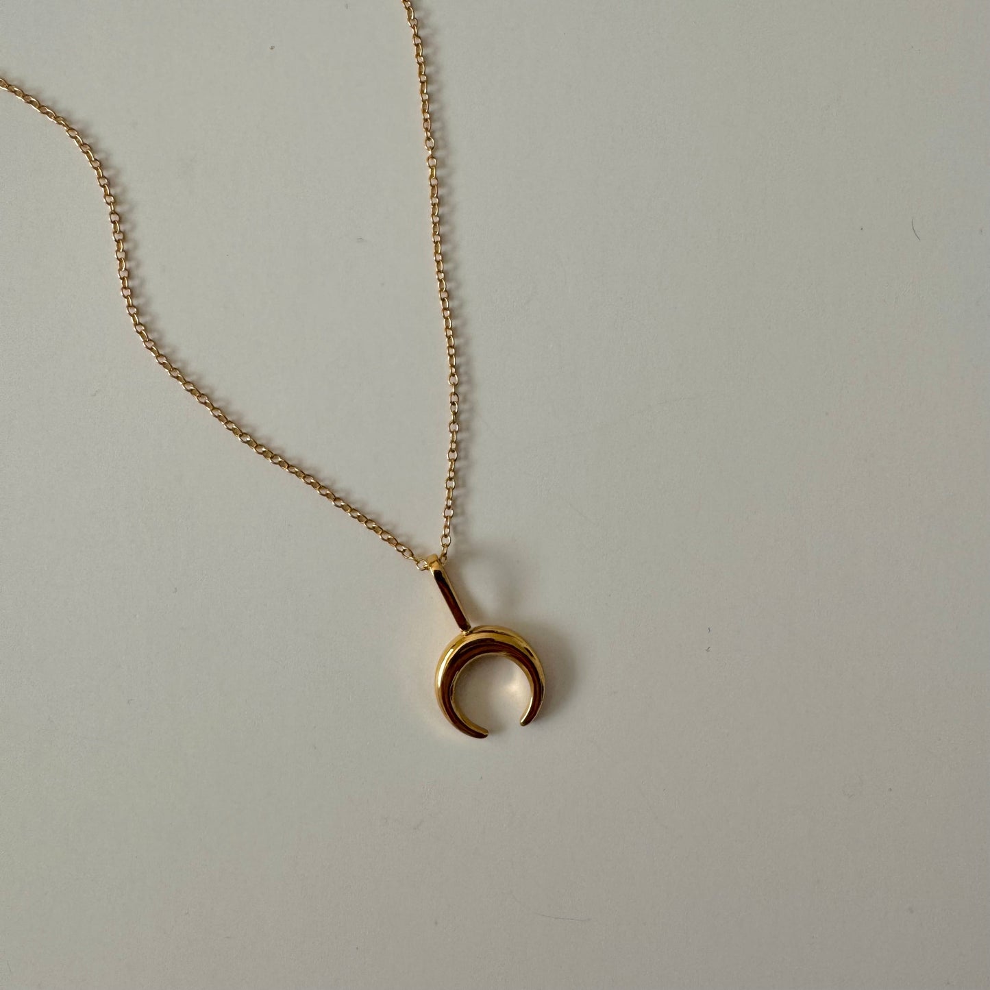 Half Moon Necklace 2.0- Gold