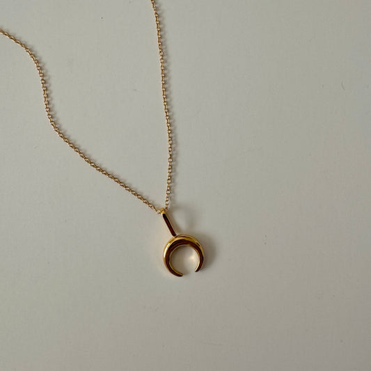 Half Moon Necklace 2.0- Gold