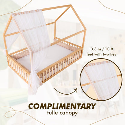 House Bed For Kids and Toddlers from 1 y.o.