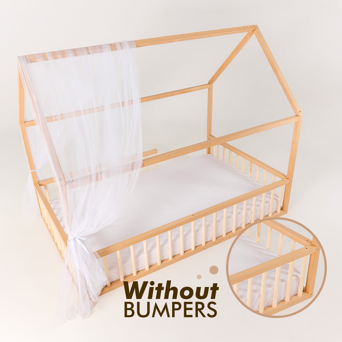 House Bed For Kids and Toddlers from 1 y.o.