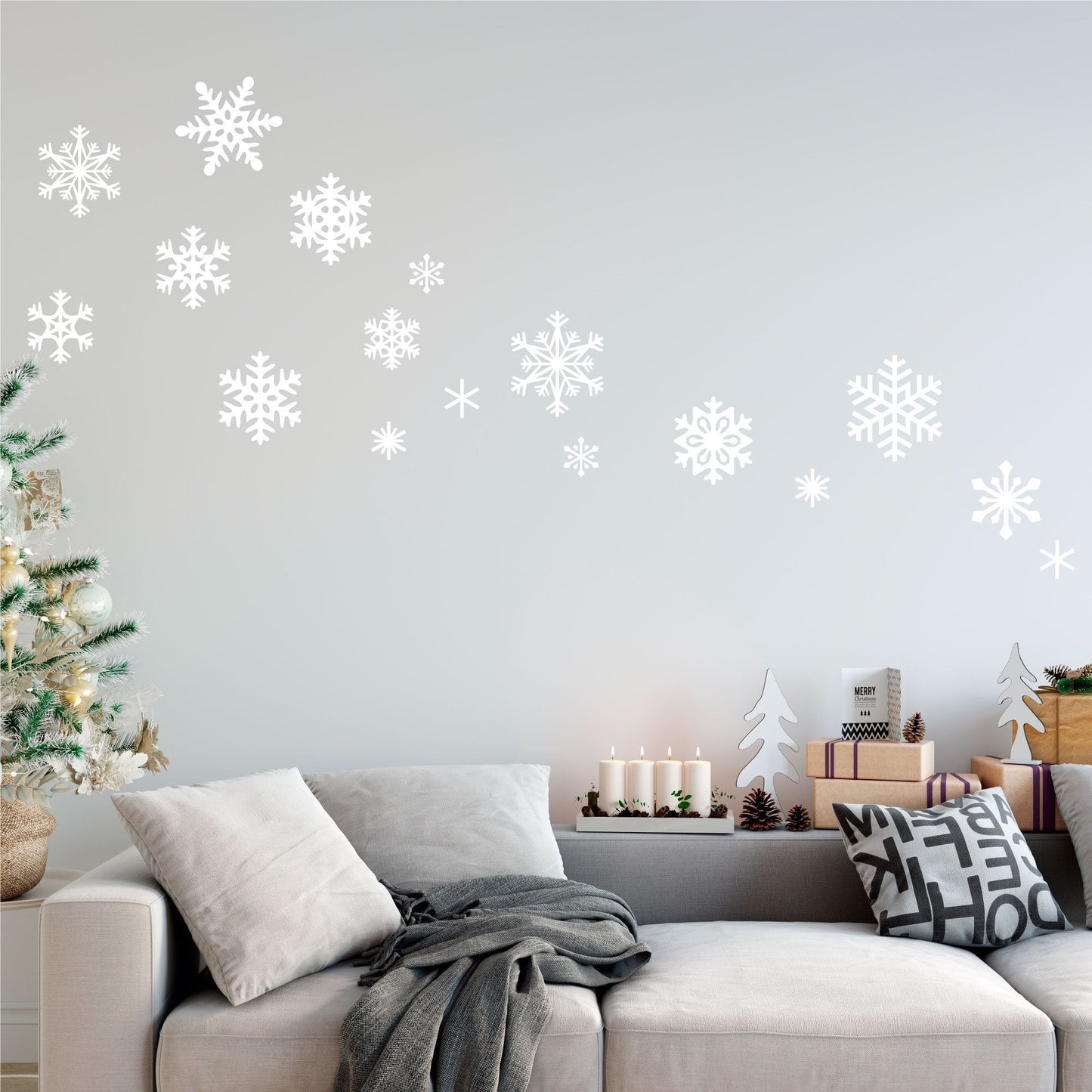 Removable Snowflake Wall Decals