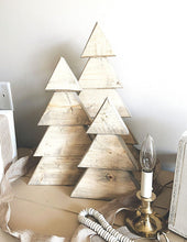 Load image into Gallery viewer, Rustic Wooden Christmas Trees
