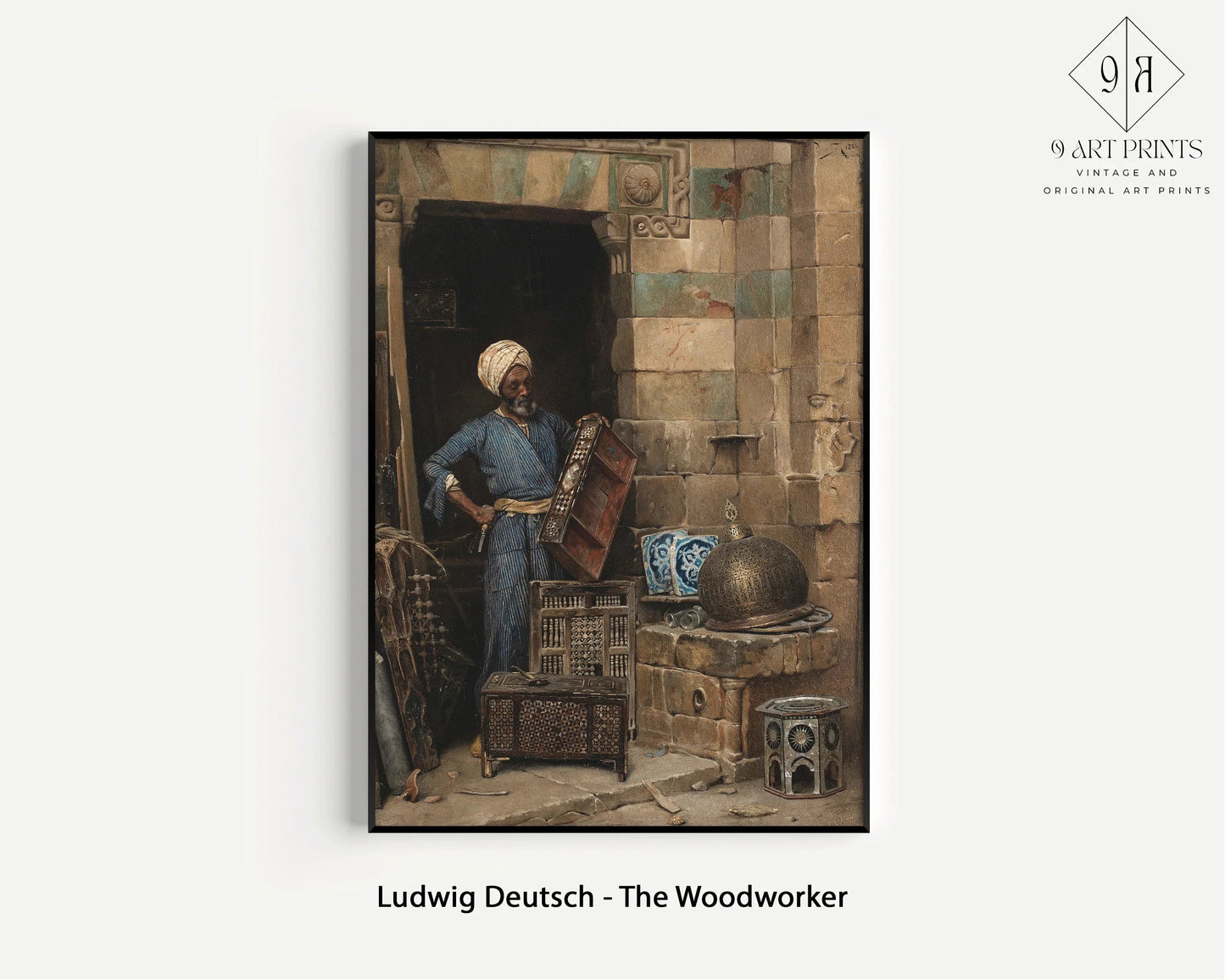 Eastward Gaze: Art Prints Inspired by the Ottoman and Arab Worlds Set