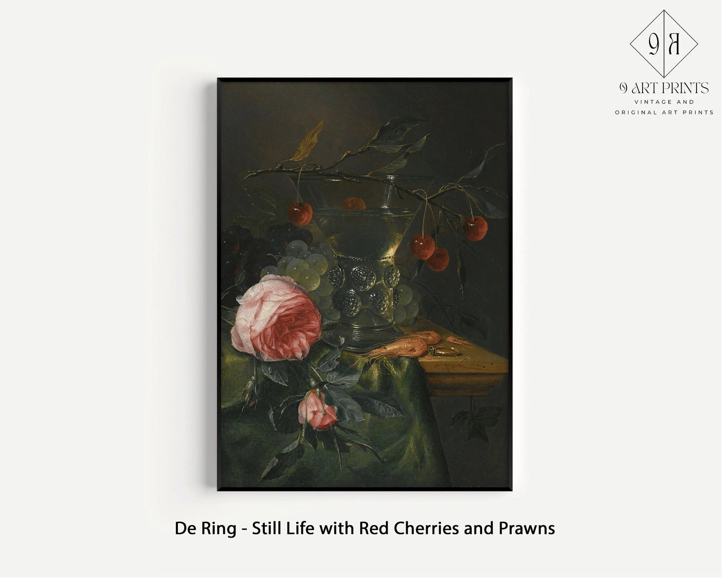 Dark Academia Art Print: Ghirlandaio Portrait, Museum Quality