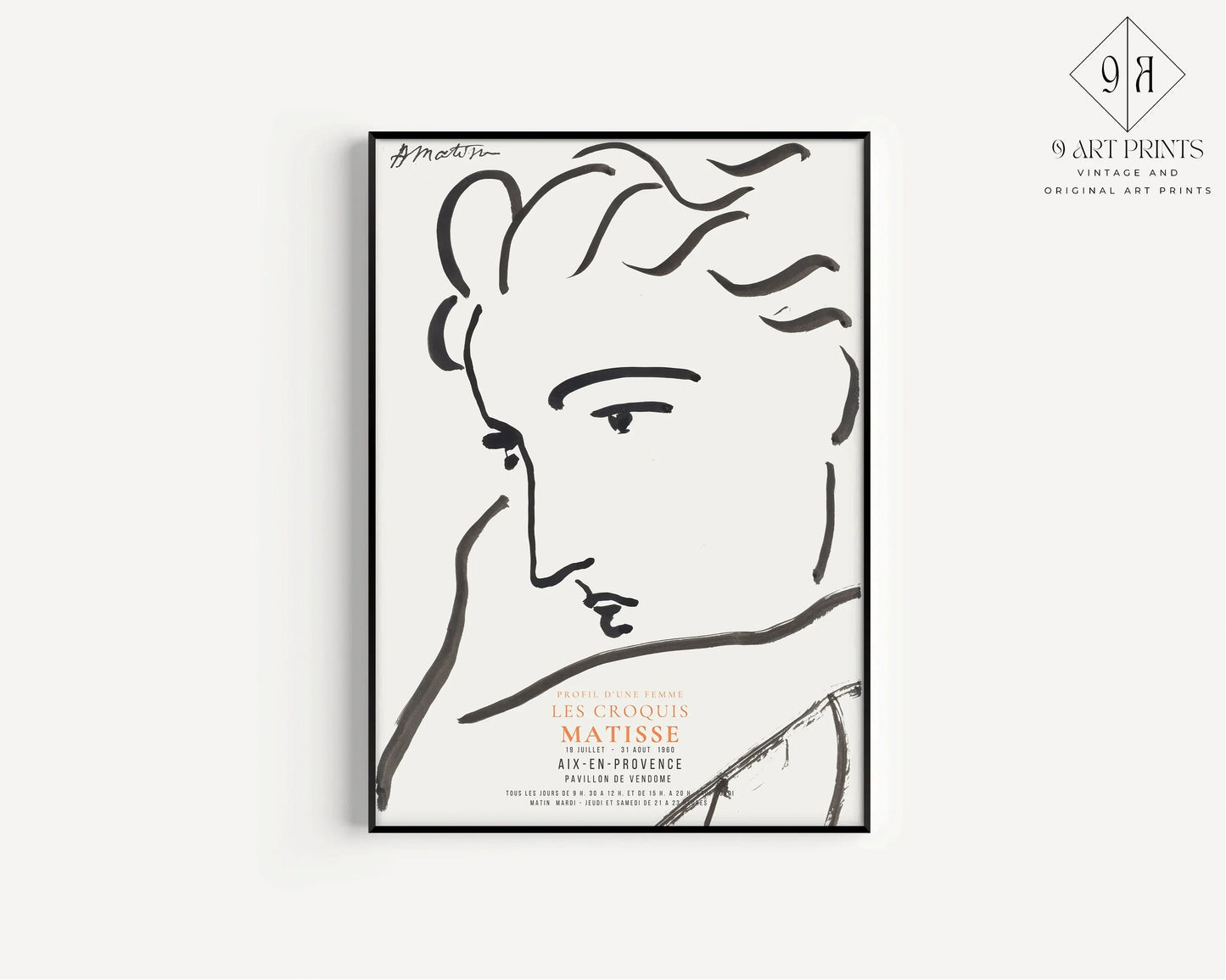 STATEMENT WALL | Neutral White Matisse, Leo Gestel, Picasso, Mondrian, Kandinsky (available handframed or unframed)