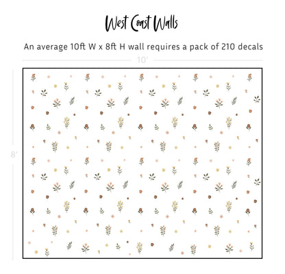 Georgia Wildflower Wall Decals