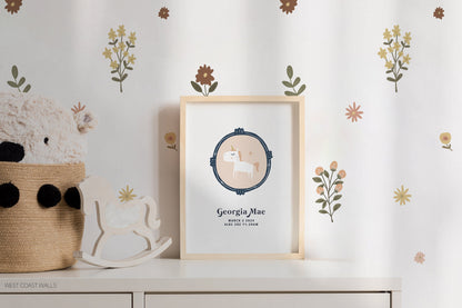 Georgia Wildflower Wall Decals