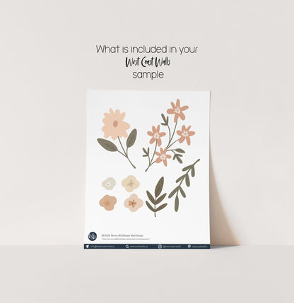 Penny Wildflower Wall Decals