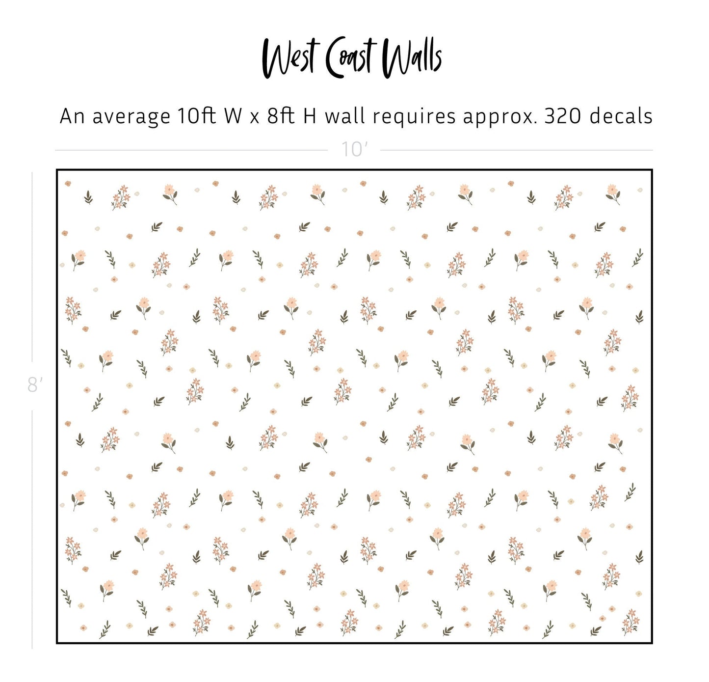 Penny Wildflower Wall Decals