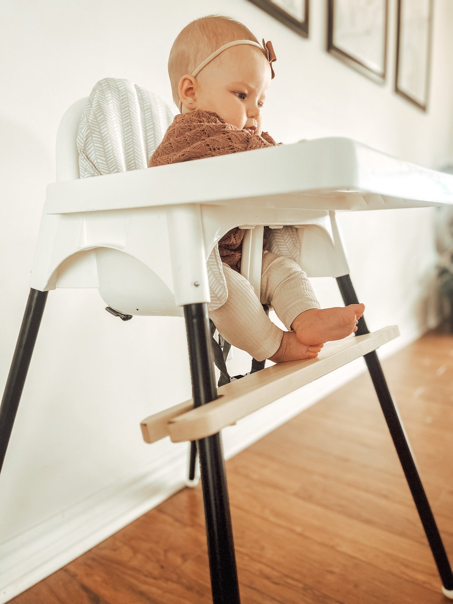 Maple Highchair Footrests