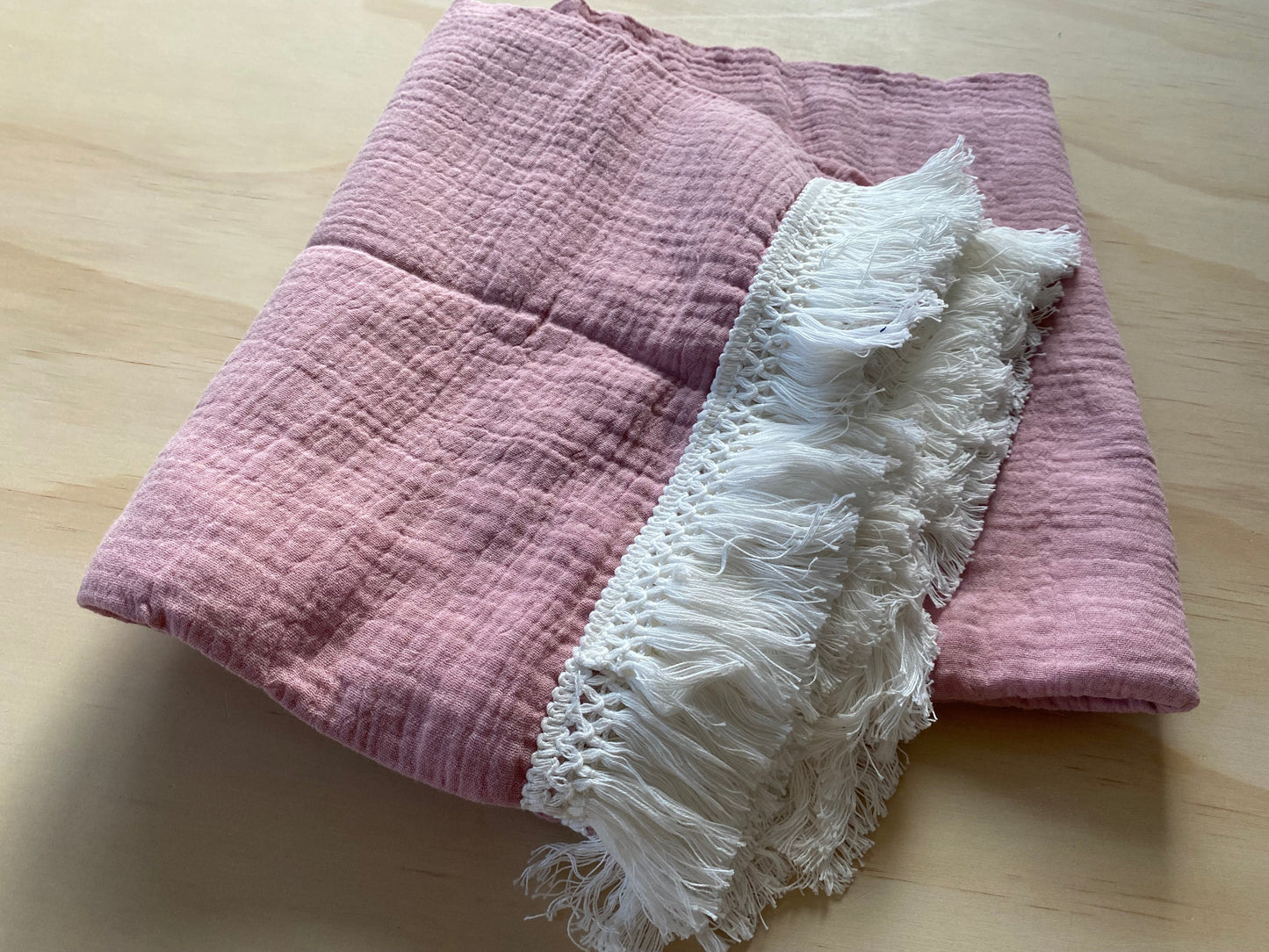 Blossom Fringe Blanket